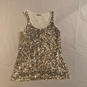 Express bedazzled top